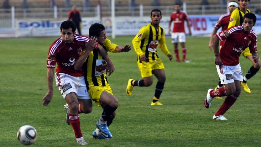 الأهلي يطمئن على بدلاءه أمام مقاولين طنطا